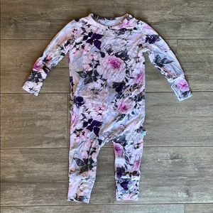 Posh Peanut- Tessa Ruffled Romper 6-9 Months